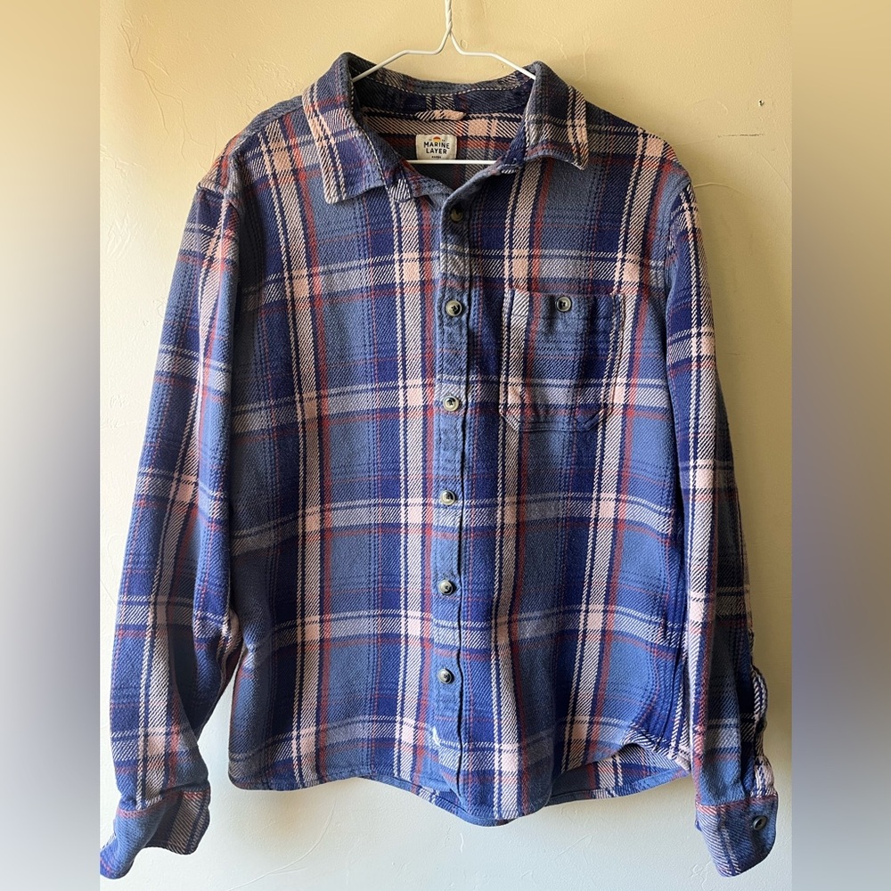 Marine Layer Button Up